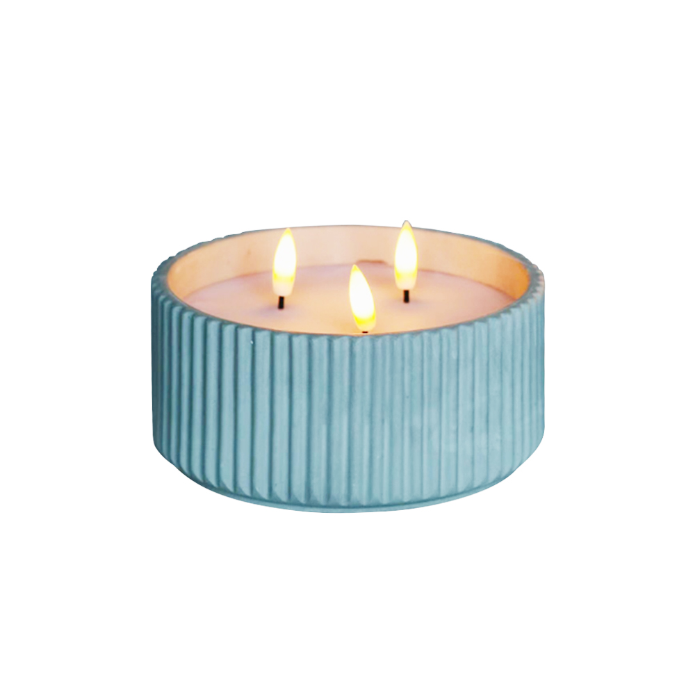 LED Cement 3D Wick gyertya kemény csíkfelülettel