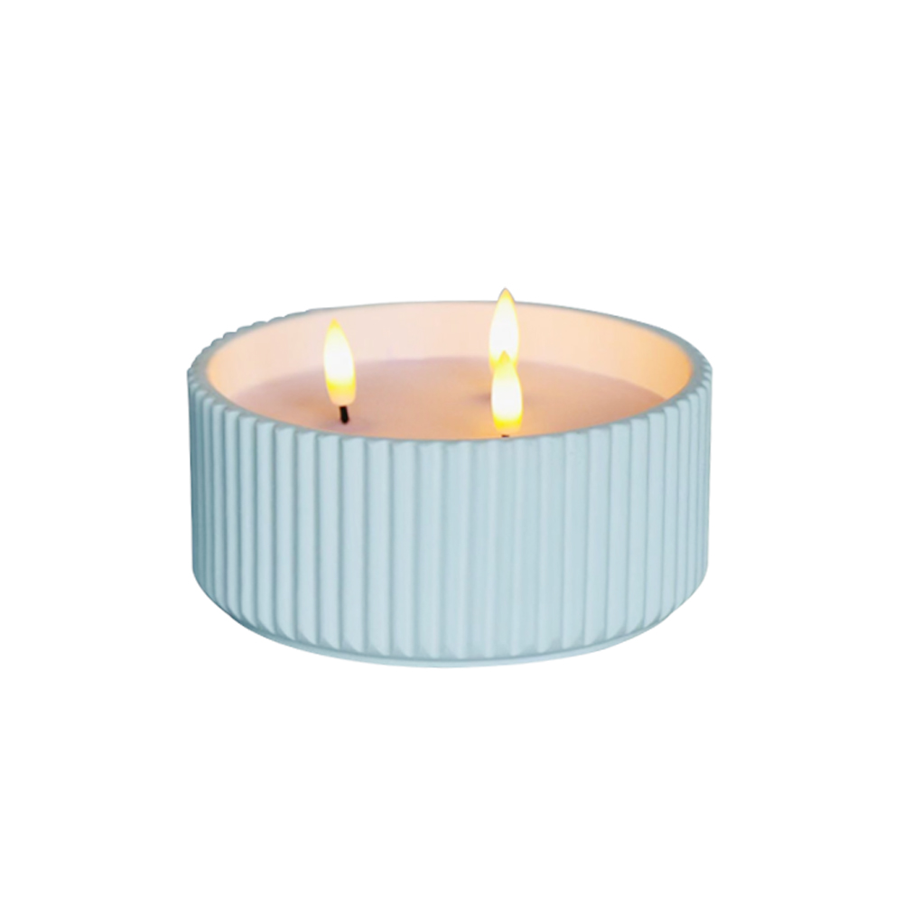 LED Cement 3D Wick gyertya kemény csíkfelülettel